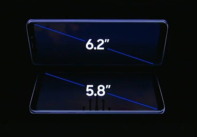 Telcel Samsung Galaxy S9 con pantalla de 5.8 Pulgadas y Samsung Galaxy S9+ Plus 6.2 Pulgadas