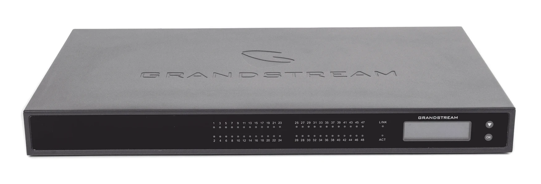 GXW4248 GXW4248 V2 Adaptador Gateway VoIP de alta densidad para teléfono analógico ATA de 48 puertos FXS, 2 Conector Telco RJ21 Hembra 50 pines