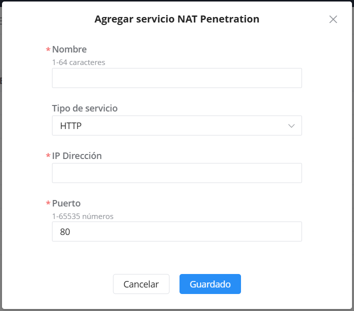 Grandstream NAT Penetration Acceso Remoto Practico Rapido y Seguro con los Routers de la Serie GWN7000 y GCC6000 Agregar servicio - CASTelecom