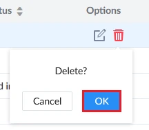 Grandstream Sistema de Gestión de Propiedad PMS Local Visual Integrado en los Conmutadores IP SIP Serie UCM para Sector Hoteles, Moteles, Resort, Cruceros, Hospitales - Confirmar eliminación de una sola habitación - CASTelecom