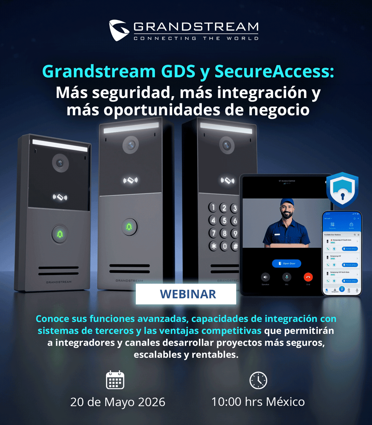 Grandstream Webinario GDS SecureAccess 353242257 CASTelecom