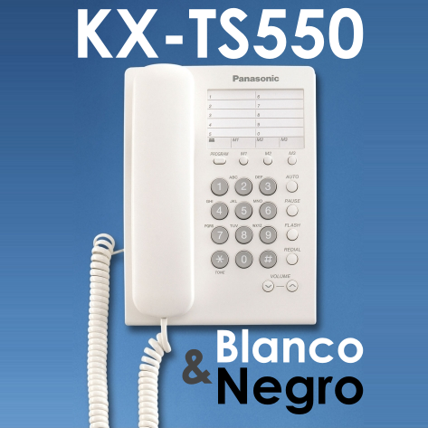 Telefono Panasonic TS500 Negro
