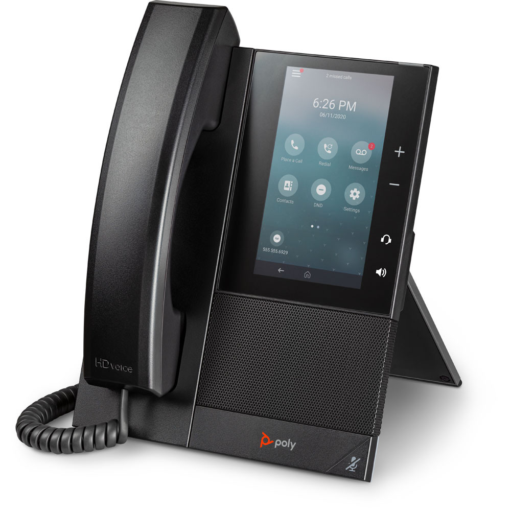 Teléfonos Poly® CCX 500 Código 2200-49720-025 Vista Derecha