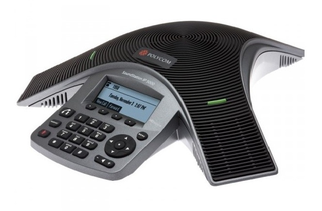 Teléfono de Audiconferencia Polycom Soundstation IP 5000 Avanzado con Display 2200-30900-025