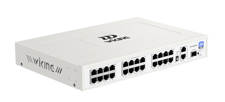 WK-PS206 Wiking Switch PoE No Administrable con Precio Optimizado para CCTV, VoIP y Switching de 4 y 2 UPlink RJ45 - CASTelecom